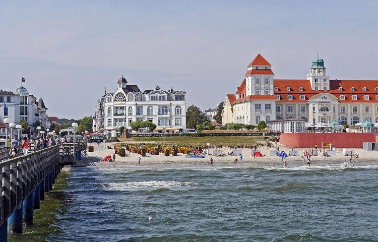 Jetzt Hotel oder Ferienwohnung im Ostseebad Binz auf der Insel Rügen online buchen